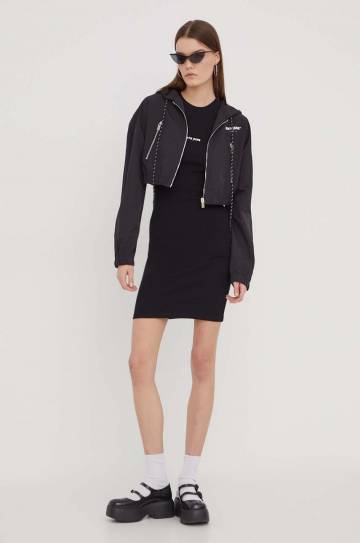 Куртка Sixth June женская цвет чёрный переходная oversize Куртка Sixth June женская цвет чёрный переходная oversize