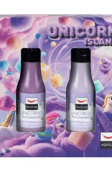 Набор для тела Aquolina Sugary Unicorn (гель для ванны и душа, 125 мл + молочко для тела, 125 мл)