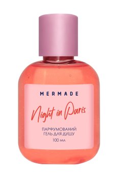Парфюмированный гель для душа Mermade Night In Paris женский, 100 мл