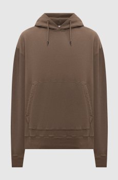 Коричневые худи с нашивкой