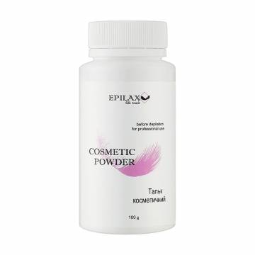Косметический тальк Epilax Silk Touch Cosmetic Powder, 100 г Косметический тальк Epilax Silk Touch Cosmetic Powder, 100 г