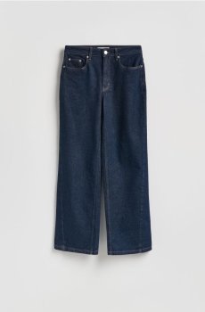 Reserved - Широкі джинси зі швом - indigo jeans - 172IT-57J