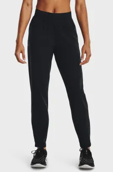 Женские черные спортивные брюки UA OutRun the Storm Pant Черный M Under Armour 1377042-001