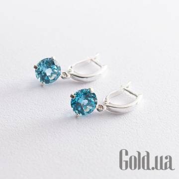 Серьги с подвесками Украина