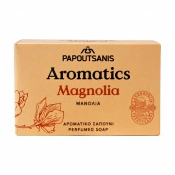 Твердое мыло Papoutsanis Aromatics Магнолия, 100 г Твердое мыло Papoutsanis Aromatics Магнолия, 100 г