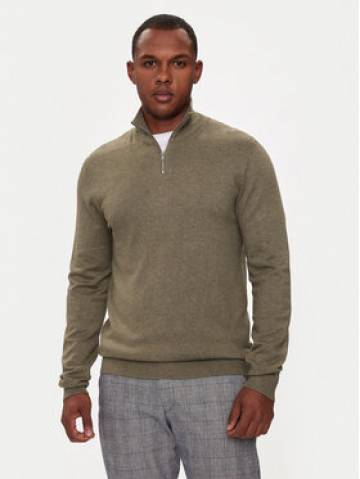 Lindbergh Светр 30-800173 Бежевий Slim Fit Lindbergh Светр 30-800173 Бежевий Slim Fit