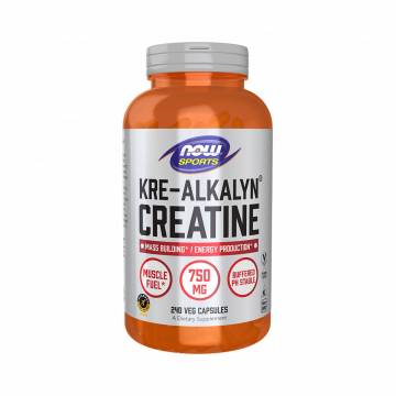 Креатин NOW Foods Sports Kre-Alkalyn Creatine 750 мг, 240 вегетарианских капсул Креатин NOW Foods Sports Kre-Alkalyn Creatine 750 мг, 240 вегетарианских капсул