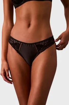 Женские черные трусики BIKINI Черный XL Calvin Klein 000QF7919E