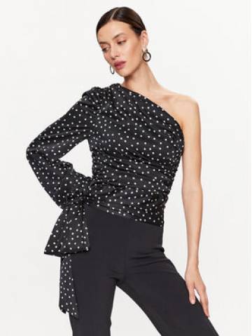 Pinko Блузка Thira 100227 A0ZI Чорний Regular Fit Pinko Блузка Thira 100227 A0ZI Чорний Regular Fit
