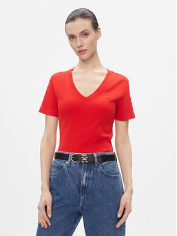Tommy Hilfiger Футболка New Cody WW0WW40584 Червоний Slim Fit Tommy Hilfiger Футболка New Cody WW0WW40584 Червоний Slim Fit