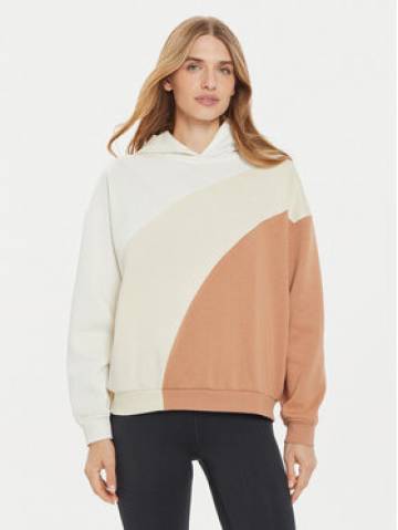 Roxy Світшот Waving Heart ERJFT04868 Бежевий Relaxed Fit Roxy Світшот Waving Heart ERJFT04868 Бежевий Relaxed Fit