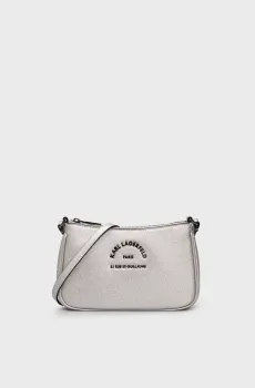 Женская серебристая сумка Серебряный ONESIZE Karl Lagerfeld 235W3126