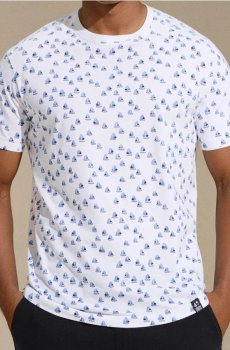 Бавовняна футболка - білий