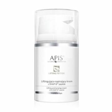 Подтягивающий крем для лица Apis Natural Cosmetics Professional Lifting And Tensing Cream с пептидом, 50 мл Подтягивающий крем для лица Apis Natural Cosmetics Professional Lifting And Tensing Cream с пептидом, 50 мл
