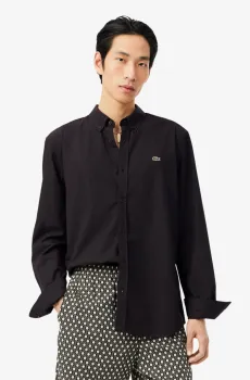 Мужская коричневая рубашка Коричневый 43 Lacoste CH23163LA