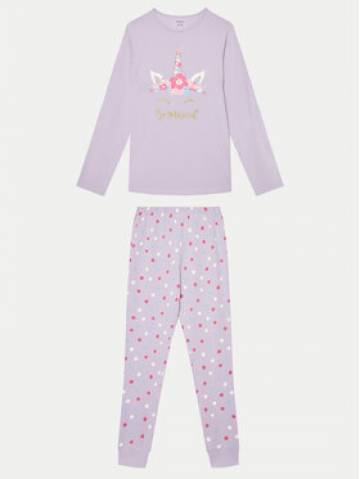 NAME IT Піжама 13232973 Фіолетовий Regular Fit NAME IT Піжама 13232973 Фіолетовий Regular Fit