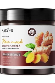 Маска для волос Sadoer Ginger Smooth Flexible Hair Mask, 500 г