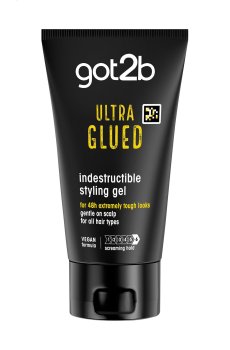 Гель для укладки волос got2b Ultra Glued Indestructible Styling Gel, фиксация 6, 150 мл