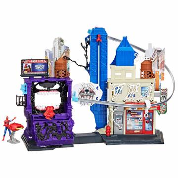 ​Ігровий набір Marvel Spider-man Місто: Спайдер Мен проти Венома (G0737)