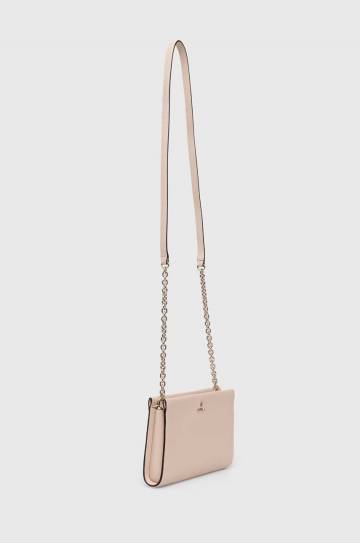 Кожаная сумочка Furla цвет розовый Кожаная сумочка Furla цвет розовый
