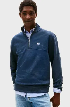 Мужская темно-синяя спортивная кофта REG BADGE Синий L Tommy Jeans DM0DM22344