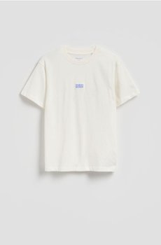 Reserved - Бавовняна футболка - кремовий - 908IX-01X