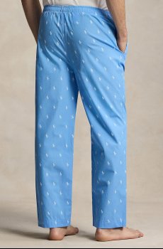 Хлопковые пижамные брюки Polo Ralph Lauren