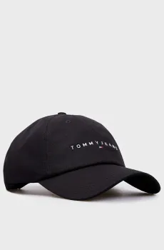 Женская черная кепка TJM LINEAR LOGO CAP Черный ONESIZE Tommy Jeans AW0AW16868