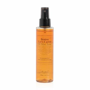 Уценка! Двухфазный тонер-мист для лица Benton Lets Carrot Oil Mist Toner с маслом моркови, 150 мл Уценка! Двухфазный тонер-мист для лица Benton Lets Carrot Oil Mist Toner с маслом моркови, 150 мл