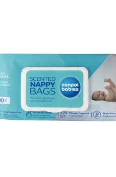 Ароматизированные пакетики Canpol Babies Scented Nappy Bags для использованных подгузников, 100 шт (70/003)