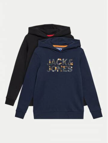 Jack&Jones Junior Набір з 2 світшотів Ramp 12222554 Чорний Regular Fit Jack&Jones Junior Набір з 2 світшотів Ramp 12222554 Чорний Regular Fit