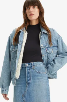 Женская голубая джинсовая куртка 3в1 Голубой XS Levi’s® A8747;0000