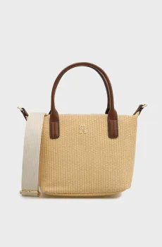Женская бежевая сумка POPETTE Бежевый ONESIZE Tommy Hilfiger AW0AW18523