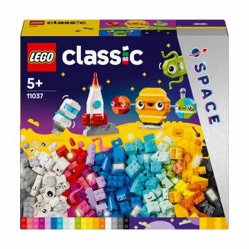 Конструктор LEGO Classic Творческие космические объекты, 450 деталей, от 5 лет (11037) Конструктор LEGO Classic Творческие космические объекты, 450 деталей, от 5 лет (11037)
