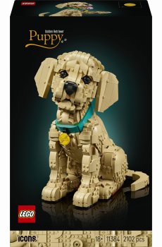 Конструктор LEGO Icons Цуценя золотистого ретривера (11384)