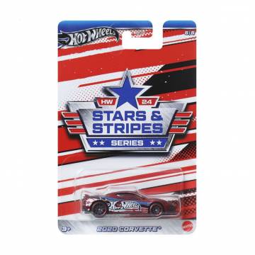 Автомодель Hot Wheels Праздник скорости 2020 Corvette красная, от 3 лет (GRT01)