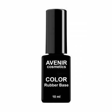 Камуфлирующая база для гель-лака Avenir Cosmetics Solo Color Rubber Base 01 Ванила-милк, 10 мл Камуфлирующая база для гель-лака Avenir Cosmetics Solo Color Rubber Base 01 Ванила-милк, 10 мл