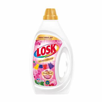 Гель для стирки Losk Color Ароматерапия с эфирными маслами и ароматом малазийского цветка, 30 стирок, 1.35 л Гель для стирки Losk Color Ароматерапия с эфирными маслами и ароматом малазийского цветка, 30 стирок, 1.35 л