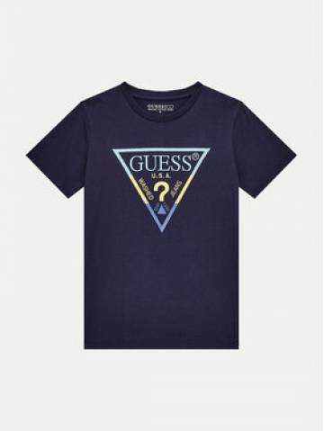 Guess Футболка L4YI06 K8HM4 Cиній Regular Fit Guess Футболка L4YI06 K8HM4 Cиній Regular Fit