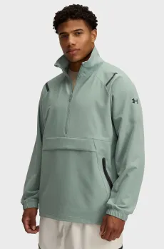 Мужской мятный анорак UA Unstoppable Anorak Ментоловый L Under Armour 1387891-348