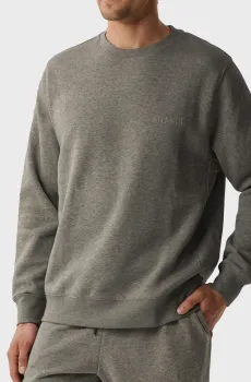Мужской серый свитшот Серый XL Atlantic HMT-002