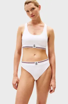 Женские белые трусики THONG Белый M Tommy Hilfiger UW0UW06063