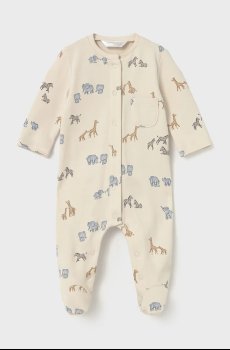 Детские хлопковые ползунки Mayoral Newborn 2 шт