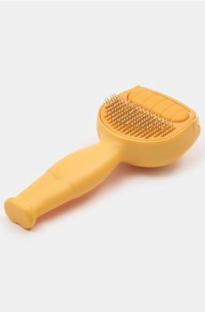 Щітка для домашніх тварин - жовтий