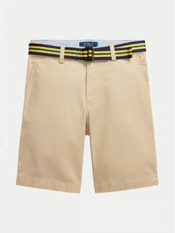 Polo Ralph Lauren Шорти з тканини 323863960005 Бежевий Regular Fit Polo Ralph Lauren Шорти з тканини 323863960005 Бежевий Regular Fit