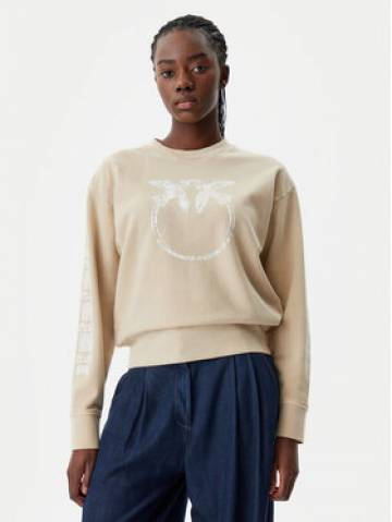 PINKO Світшот 104618 A2CV C36 Бежевий Regular Fit PINKO Світшот 104618 A2CV C36 Бежевий Regular Fit
