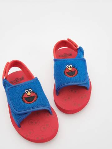Reserved - Шльопанці з застібками на липучках Elmo - червоний - 4693U-33X Reserved - Шльопанці з застібками на липучках Elmo - червоний - 4693U-33X