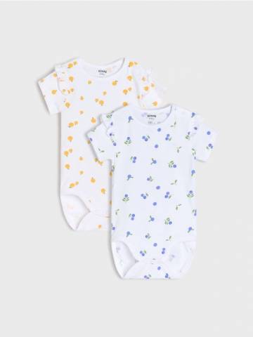 Боді, 2 шт. - білий Боді, 2 шт. - білий