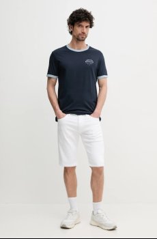 Хлопковая футболка Armani Exchange