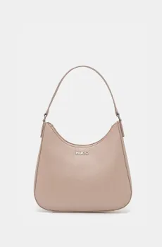 Женская бежевая сумка Бежевый ONESIZE HUGO 9762